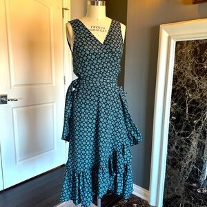 Tory Burch Wrap Dress, Size 8.